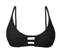 Załaduj obraz do przeglądarki galerii, Product Front: Rio De Sol Haut Top Bora-Black Bra-Trio
