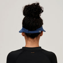 Załaduj obraz do przeglądarki galerii, Model Back: Uv Line Visière Visor Leblon Navy Blue Upf50+
