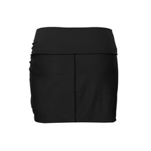 Załaduj obraz do przeglądarki galerii, Product Back: Rio De Sol Jupe De Page Nero Skirt-Knot
