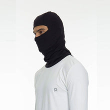 Załaduj obraz do przeglądarki galerii, Model Front: Uv Line Chapeau Legionnaire Skin Mask Balaclava Uni Black Upf50+
