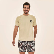 Załaduj obraz do przeglądarki galerii, Model Front: Uv Line T-Shirt Pour Homme T-Shirt Uvline Coqueiro Upf50+
