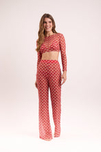 Załaduj obraz do przeglądarki galerii, Model Front: Rio De Sol Pantalon De Plage Floral-Scales Pants Lana
