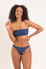 Załaduj obraz do przeglądarki galerii, Image 07: Rio De Sol Ensemble Set Navy Bandeau-Reto Nice-Fio
