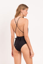 Załaduj obraz do przeglądarki galerii, Model Back: Rio De Sol Une Pièce Shimmer-Black New Vegas
