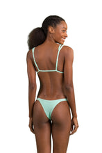 Załaduj obraz do przeglądarki galerii, Model Back: Rio De Sol Haut Top Malibu-Menta Tri-Duo
