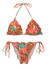 Załaduj obraz do przeglądarki galerii, Product Front: Rio De Sol Ensemble Set Tropics Frufru
