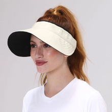 Załaduj obraz do przeglądarki galerii, Image 02: Uv Line Visière Visor Bali Fem Sand Black Upf50+
