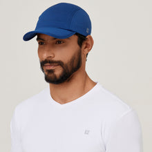 Załaduj obraz do przeglądarki galerii, Image 02: Uv Line Casquette Cap Athletic Dry 2021 Masc Nav Yblue Upf50+
