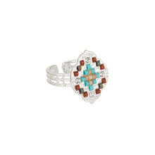 Załaduj obraz do przeglądarki galerii, Product Back: Hipanema Bague Ring Fana Silver Hipanema
