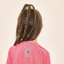 Załaduj obraz do przeglądarki galerii, Image 04: Uv Line T-Shirt Acqua Qr Code Chiclete Fluor Upf50+
