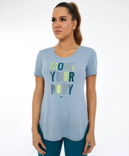 Załaduj obraz do przeglądarki galerii, T-Shirt Skin Fit Inspiracional Cinza Wind
