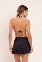 Załaduj obraz do przeglądarki galerii, Model Back: Rio De Sol Jupe De Page Mini Skirt Nero
