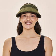Załaduj obraz do przeglądarki galerii, Model Front: Uv Line Visière Visor Brunei Verde Militar Upf50+

