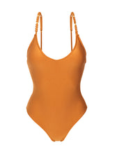 Załaduj obraz do przeglądarki galerii, Product Front: Rio De Sol Une Pièce Shimmer-Nocciola Hype-Noa
