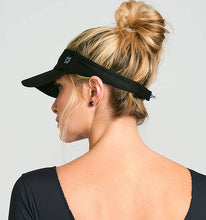 Załaduj obraz do przeglądarki galerii, Model Back: Uv Line Visière Visor Athletic Dry Fem Black Upf50+
