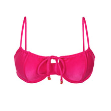 Załaduj obraz do przeglądarki galerii, Product Front: Rio De Sol Haut Top Shimmer-Olinda Balconet-Tie
