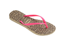 Załaduj obraz do przeglądarki galerii, Product Front: Havaianas Tongs Havaianas Slim Animals Sandgrey/Pink
