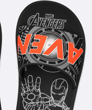 Załaduj obraz do przeglądarki galerii, Image 02: Ipanema Tongs Ipanema Avengers Slide Preto Cinza Laranja
