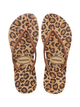 Załaduj obraz do przeglądarki galerii, Product Front: Havaianas Tongs Slim Animals Beige

