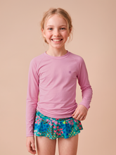 Załaduj obraz do przeglądarki galerii, Gallery: Uv Line T-Shirt Longsleeve Uvpro Kids Rose Upf50+

