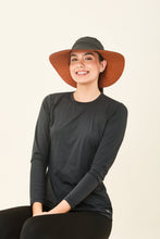 Załaduj obraz do przeglądarki galerii, Image 05: Uv Line Chapeau Souple/Capeline San Diego Preto Caramelo Upf50+

