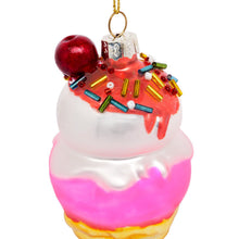 Załaduj obraz do przeglądarki galerii, Product Back: Sunnylife Fête Festive Ornament Ice Cream
