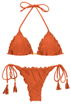 Załaduj obraz do przeglądarki galerii, Product Front: Rio De Sol Ensemble Set Paprica Frufru-Fio
