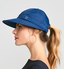 Załaduj obraz do przeglądarki galerii, Image 02: Uv Line Casquette Visor Nice Fem Navy Blue Upf50+
