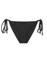 Załaduj obraz do przeglądarki galerii, Product Front: Rio De Sol Bas Bottom Malibu-Black Cheeky-Tie
