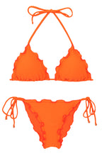 Załaduj obraz do przeglądarki galerii, Product Front: Rio De Sol Ensemble Set Dots-Orange Frufru
