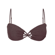 Załaduj obraz do przeglądarki galerii, Product Front: Rio De Sol Haut Top Malibu-Ebano Bandeau-Iris
