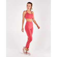 Załaduj obraz do przeglądarki galerii, Image 04: Alto Giro Fitness Bas Legging Supplex Ziper Barra Coral
