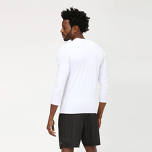 Załaduj obraz do przeglądarki galerii, Model Back: Uv Line T-Shirt Longsleeve Uvpro Branco Upf50+
