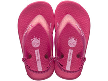 Załaduj obraz do przeglądarki galerii, Model Front: Ipanema Sandales Ipanema Anatomica Soft Baby Rosa Escuro Rosa
