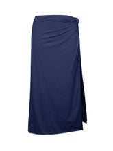 Załaduj obraz do przeglądarki galerii, Product Front: Rio De Sol Jupe De Page Navy Long-Skirt-Knot
