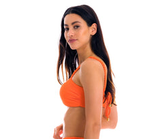 Załaduj obraz do przeglądarki galerii, Image 08: Rio De Sol Haut Top St-Tpz-Tangerina Reto
