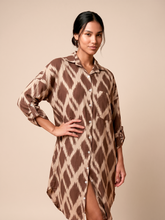 Załaduj obraz do przeglądarki galerii, Gallery: Uv Line Chemise Shirtdress Ipanema Diamond Upf50+
