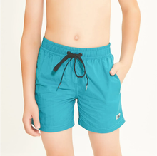 Załaduj obraz do przeglądarki galerii, Gallery: Uv Line Maillot De Bain Garçon Short Aqua Lucca Petroleo Upf50+
