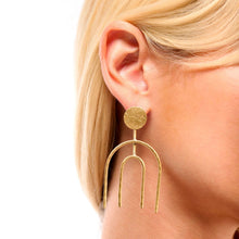 Załaduj obraz do przeglądarki galerii, Image 02: Hipanema Boucles D'oreille Earrings Kaldera Gold Hipenema
