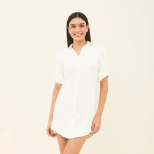 Załaduj obraz do przeglądarki galerii, Image 04: Uv Line Chemise Shirtdress Copenhagen Offwhite Upf50+
