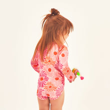 Załaduj obraz do przeglądarki galerii, Model Back: Uv Line Maillot De Bain Bébé Baby Solar Rose Upf50+
