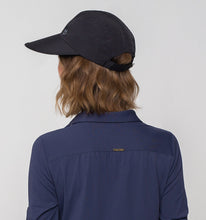 Załaduj obraz do przeglądarki galerii, Model Back: Uv Line Casquette Visor Capri Colors Nac Fem Black Upf50+

