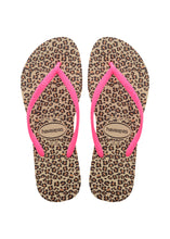 Załaduj obraz do przeglądarki galerii, Image 04: Havaianas Tongs Havaianas Slim Animals Sandgrey/Pink
