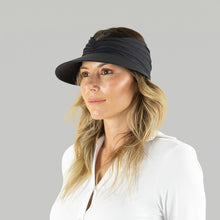 Załaduj obraz do przeglądarki galerii, Image 02: Uv Line Visière Visor Granada Eva Fem Matte Black Upf50+
