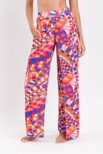 Załaduj obraz do przeglądarki galerii, Gallery: Rio De Sol Pantalon De Plage Funny Wide Pants
