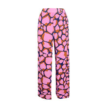 Załaduj obraz do przeglądarki galerii, Product Front: Rio De Sol Pantalon De Plage Amore-Pink Wide Pants
