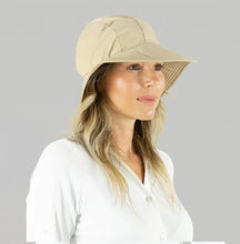 Załaduj obraz do przeglądarki galerii, Image 04: Uv Line Chapeau Souple/Capeline San Remo Areia Offwhite Upf50+
