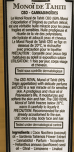 Załaduj obraz do przeglądarki galerii, Image 04: Monoï Royal Monoi Oils Monoi Royal Cb Glass Bottle
