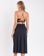 Załaduj obraz do przeglądarki galerii, Image 05: Rio De Sol Jupe De Page Nero Long-Skirt-Knot
