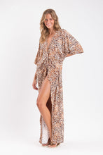 Załaduj obraz do przeglądarki galerii, Image 03: Rio De Sol Vêtement De Plage Leopard Long Dress
